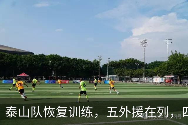 泰山队恢复训练，五外援在列，四人驰援B队，最新票务公告出炉