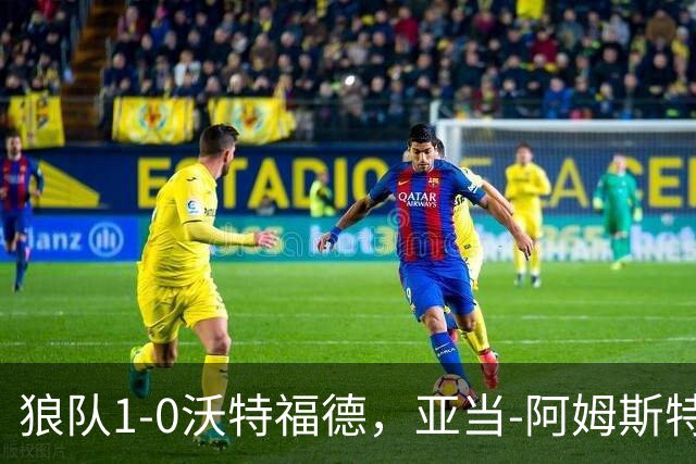 狼队1-0沃特福德，亚当-阿姆斯特朗制胜球